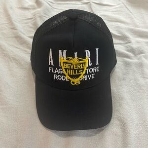 Amiri Trucker Hat Embroidery Design